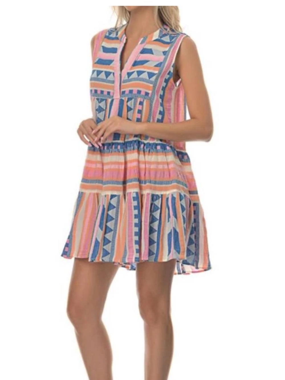 Devotion Twins kithros tiered mini dress